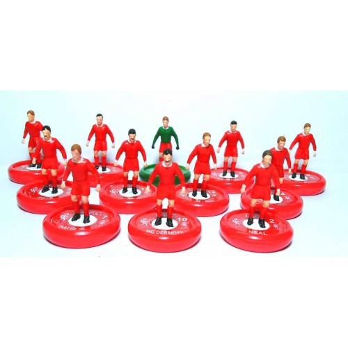 Subbuteo Andrew Table Soccer Liverpool FC 1980-81 on WSB Professional bases